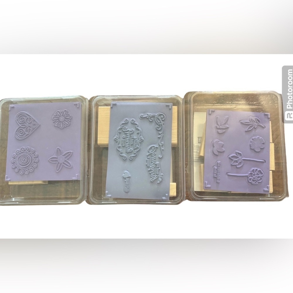 Bundle of rubber stamps from Stampin' Up